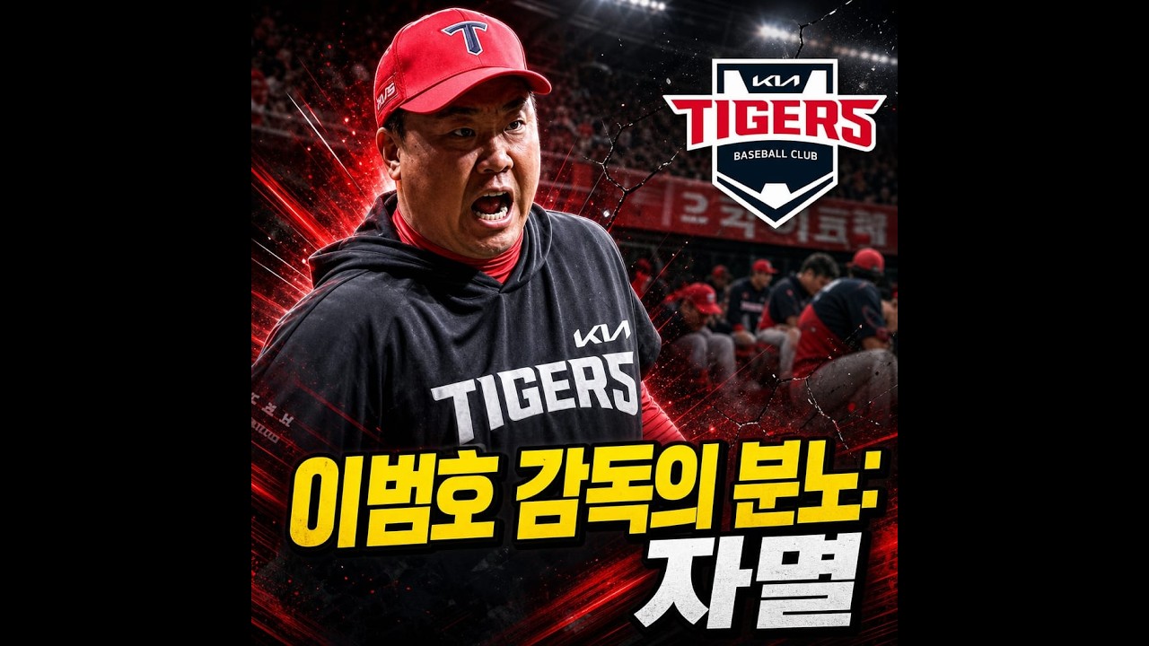 🚨😱 "2안타의 수치와 자멸" 이범호 감독의 전례 없는 폭발과 잠실 대개혁 선언 | 기아 타이거즈 오늘 뉴스