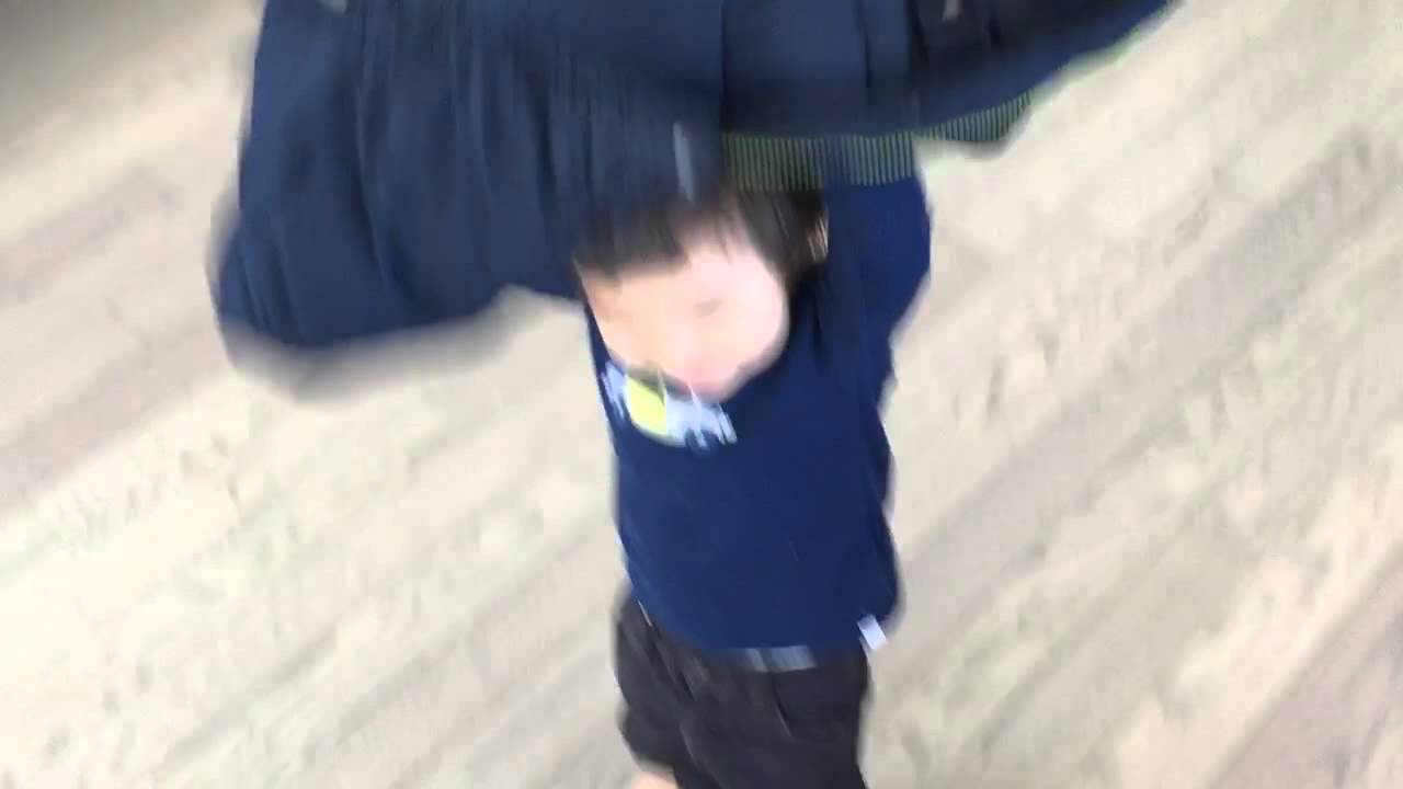 Toddler Preschool Coat Flip Trick YouTube