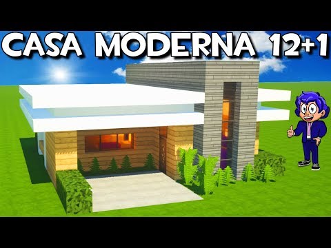 Minecraft Tutorial: CASA MODERNA SIMPLES (Neffos X1 MAX)  Casas minecraft, Casas  minecraft fáciles, Arquitectura minecraft