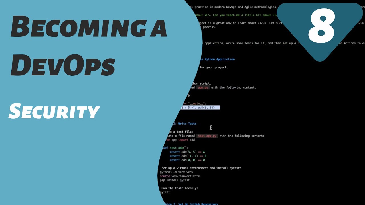 DevOps Security | Becoming a DevOps | Part 8 - YouTube
