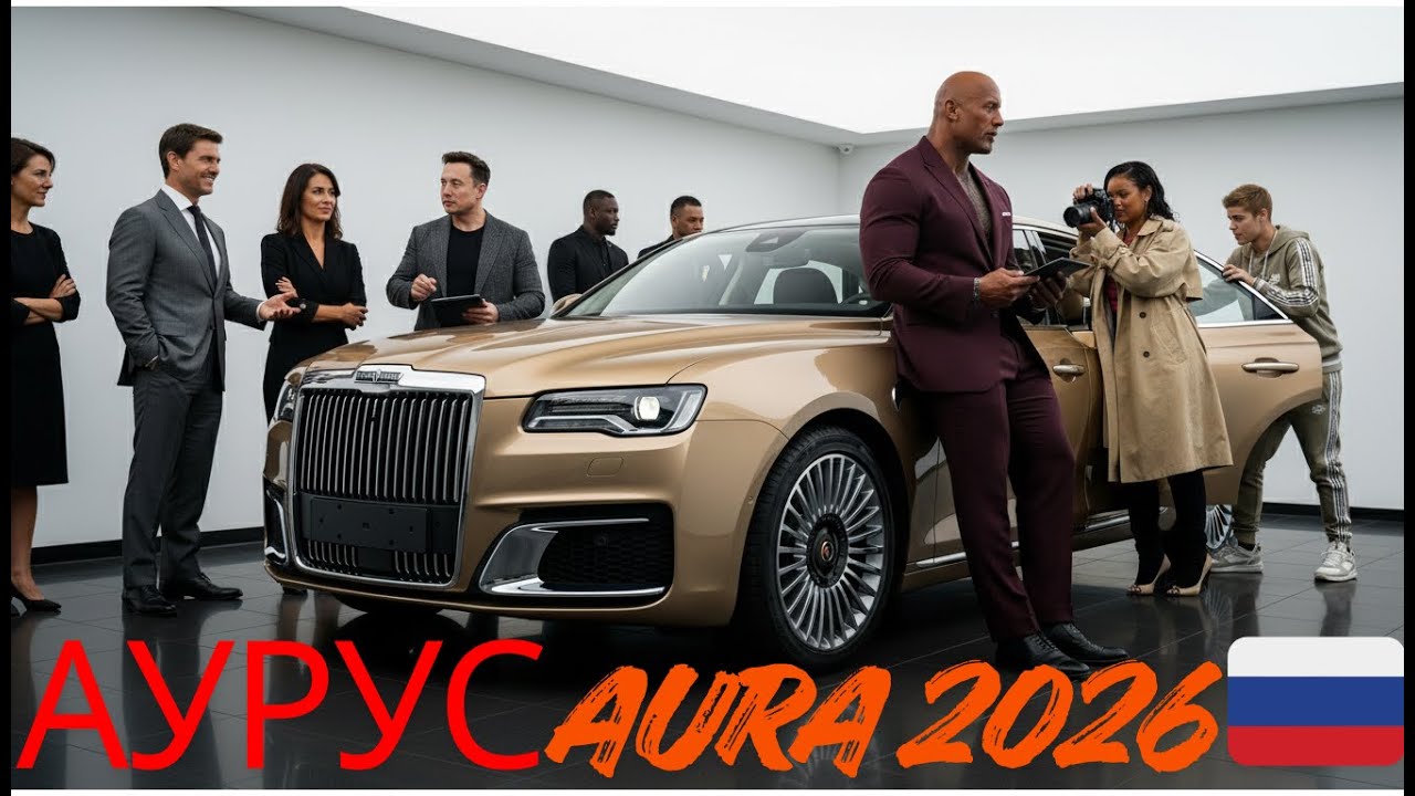 Aurus Aura 2026 🚗 | Будущий роскошный седан – полный обзор 🇷🇺 | Интерьер, экстерьер и функции в