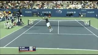 Djokovic vs. Blake US Open 2010 Highlights