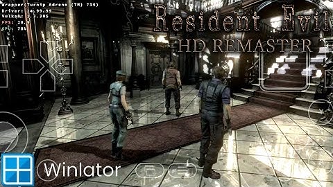 Resident Evil HD Remaster on Android Winlator Bionic 2.7.2 Poco F6