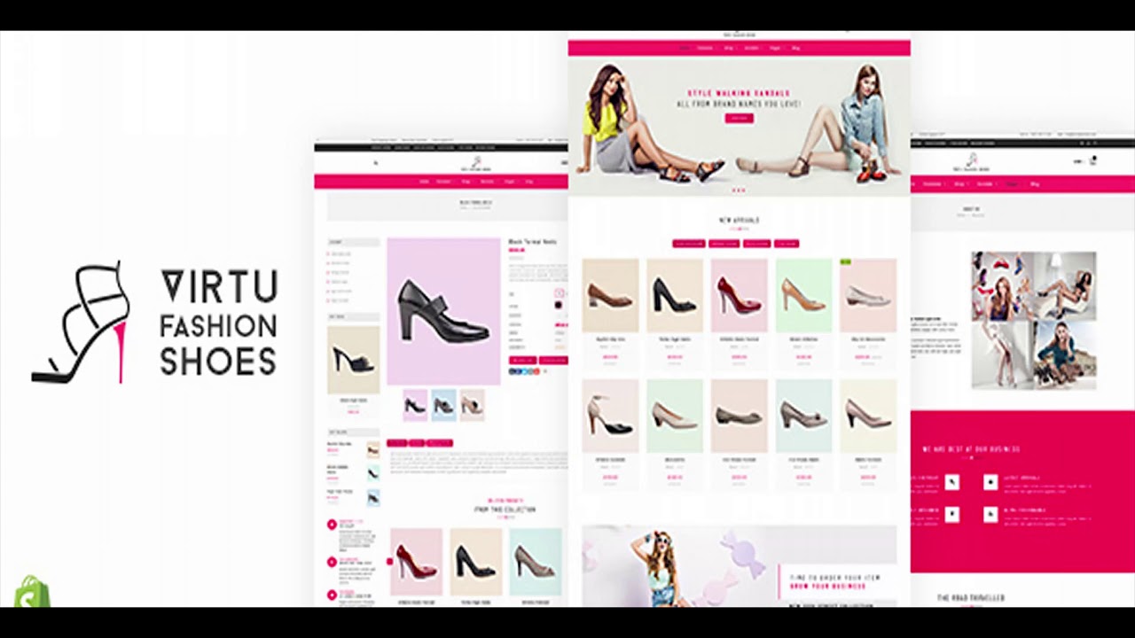 Virtu - Fashion Shoes Store Shopify Theme | Themeforest Website Templates and Themes
