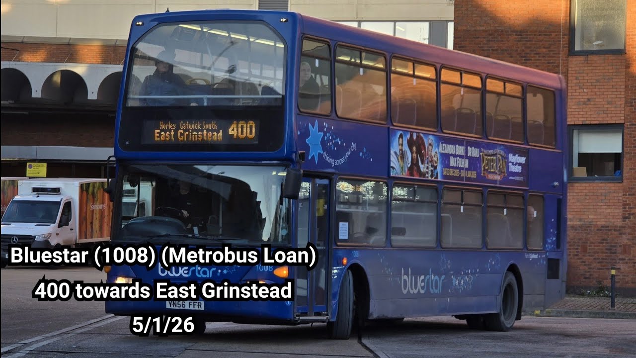 Loan! Bluestar: Scania Omnidekka DC9 9.3L/ZF YN56 FFR (1008)