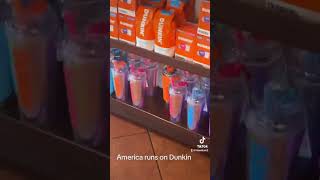 Dunkin’ Donuts Iridescent Cups