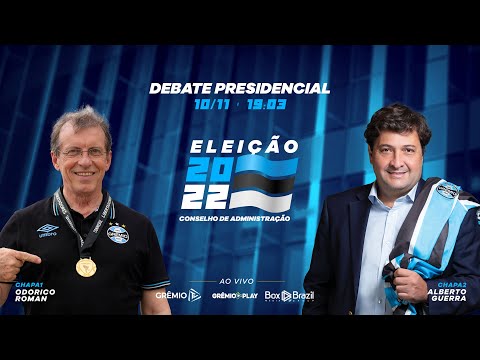 AO VIVO | Debate dos candidatos à presidência do Grêmio