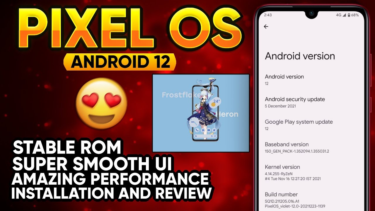 Pixel OS Redmi Note 7 Pro | Full Installation | Pixel OS Android 12 ...