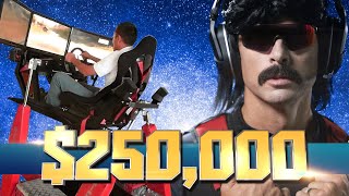 DrDisrespect is ready to invest $250,000 in a Full Body Racing Simulator