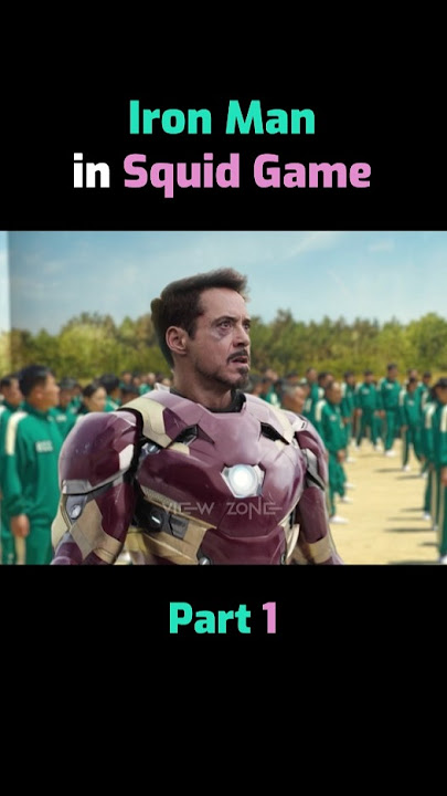 Iron Man JOINS Squid Game #ironman #squidgame