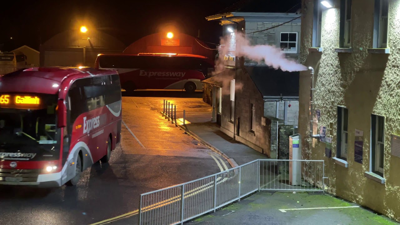 Longford Town at night