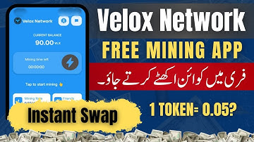 Mine Free VLX Token | Velox Network Real or Fake | Velox Network Mining App Full Overview 