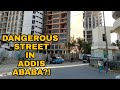 Avoid THIS Street in Addis Ababa Ethiopia while Alone | Very Dangerous, Ethiopians Said