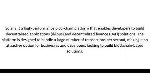 What Are the Benefits of Using a Solana Blockchain Development Company?