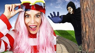 Spending 24 HOURS in Disguise!  (Going Undercover to find Game Master Clues)