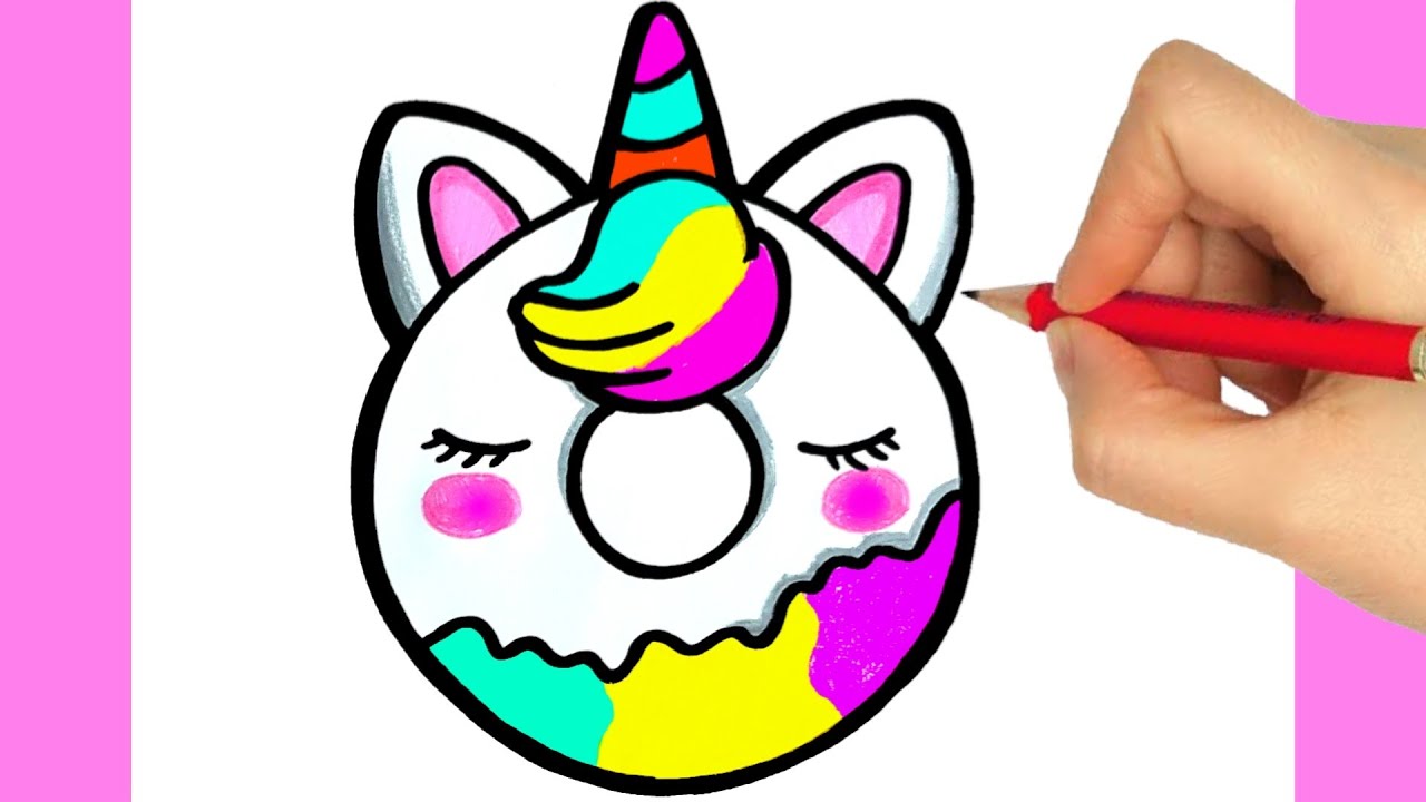 COMO DIBUJAR UN DONUT - dibujos kawaii - thptnganamst.edu.vn