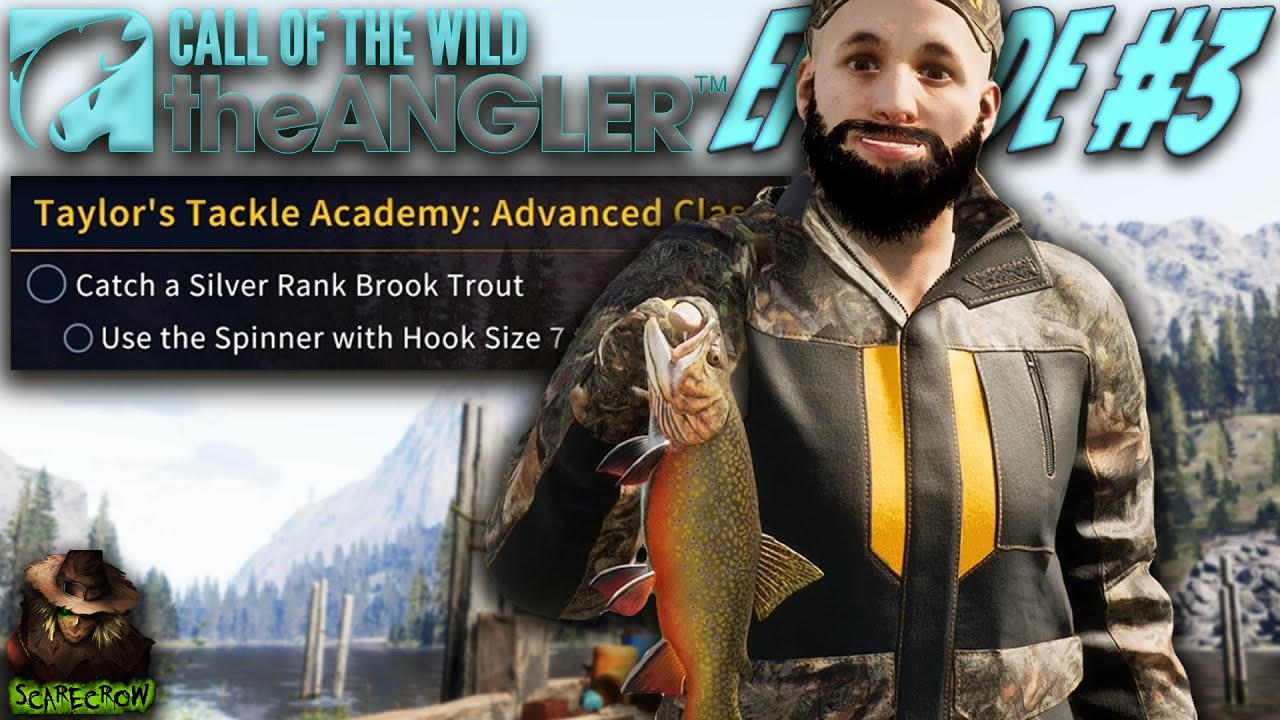 Completing Taylors Tackle Academy Advanced Class & Challenge! Call of the  wild The Angler 