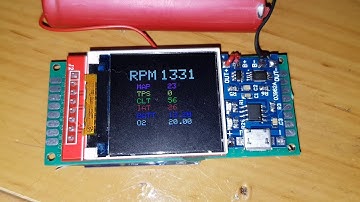 Speeduino Wireless gauge prototype