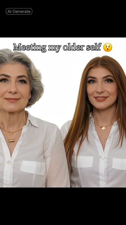 Do I look similar? #me #old #young #mummy #grandma #family #funny #edit #ai #editing #face #model