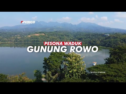 WISATA WADUK GUNUNG ROWO PATI 2022 VIDEO DRONE FOOTAGE