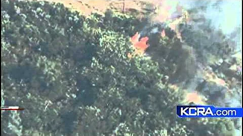 Fire Burned Near Homes In Calaveras County