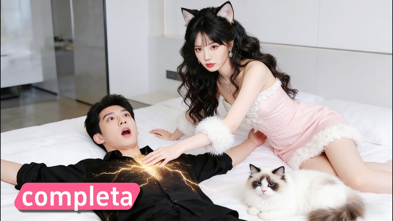 Princesa Felina cai na Terra: cura o CEO moribundo e garante um noivado explosivo!