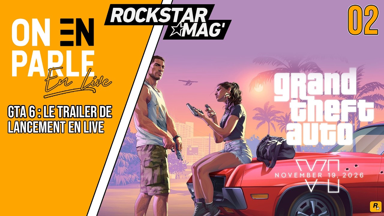 GTA 6 : ON DECOUVRE LE TRAILER DE LANCEMENT EN LIVE (+ ANALYSE EN LIVE)