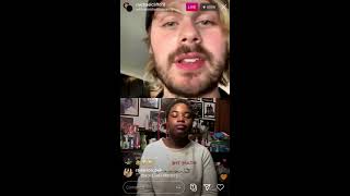 Michael Clifford Instagram Live ft Kenidra Woods | #BLACKLIVESMATTERS | June 4th 2020