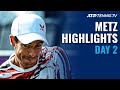 Murray Battles Humbert; Khachanov, Muller & Simon In Action | Metz 2021 Day 2 Highlights