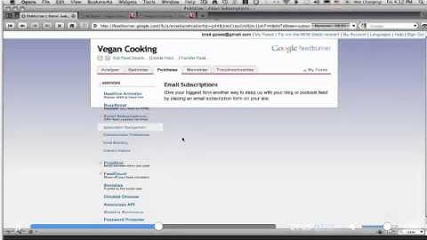 Essentials of Setting up a Feedburner Account