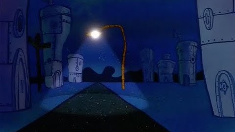Liminal spaces in Spongebob