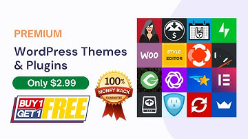 Get Premium WordPress Themes and Plugins,  Buy One Get One Free!
