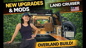 LAND CRUISER Overland Build UPDATE | Camper Mods & Interior Upgrades