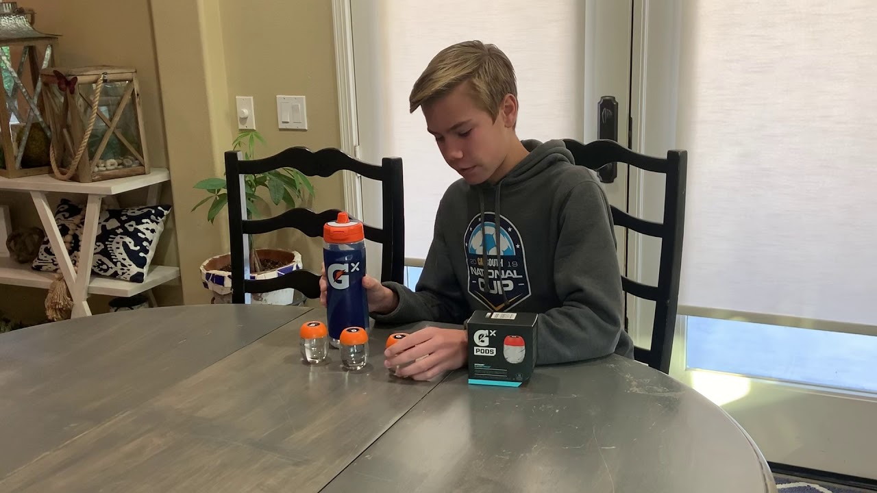 How To Put A Gatorade Pod In A Gatorade Bottle