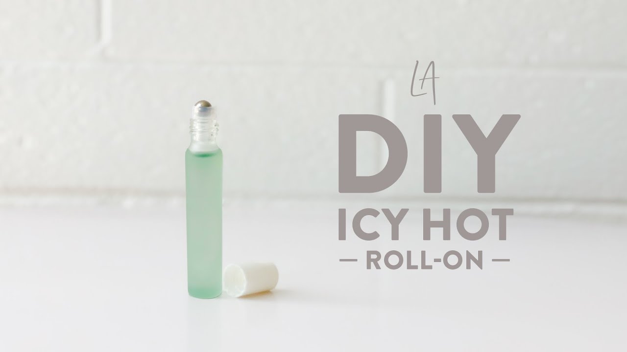 DIY Icy Hot rollon recipe YouTube