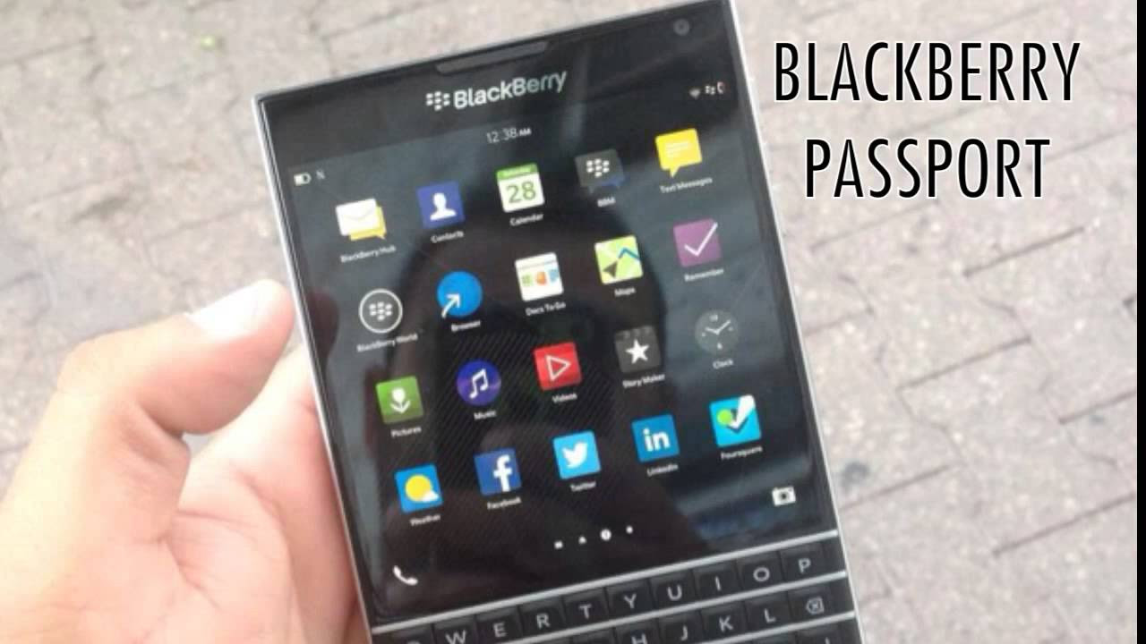 ブラックベリーパスポート BlackBerry Passportのジャパエモ販売スタッフレビュー