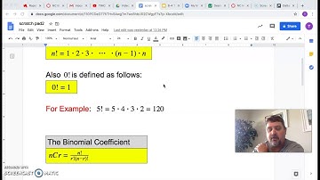 Binomial Coefficients
