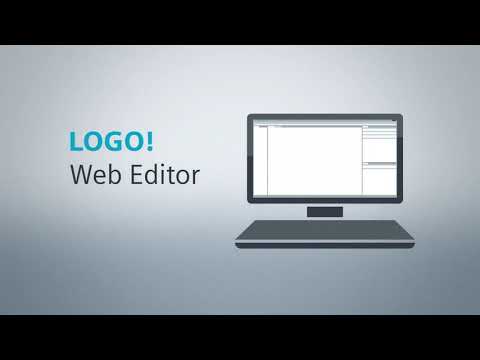 Controle e monitoramento da automação com LOGO! Web Editor