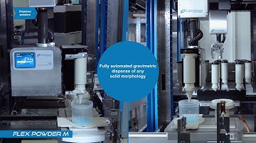 FLEX POWDER M - Automated Gravimetric Dispensing System for Medium Amounts of Solids and Powders
