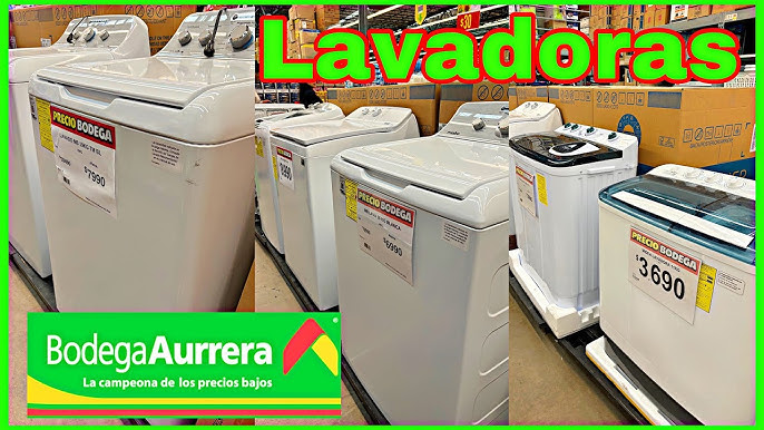 👌 SUPER REBAJAS 😲 EN LAVADORAS, EXCELENTES PRECIOS 😱 Y MUCHOS DESCUENTOS  EN BODEGA AURRERA, 