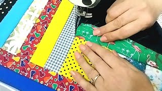 🍁Amazing idea of sewing with pieces of fabric🍀New sewing trick