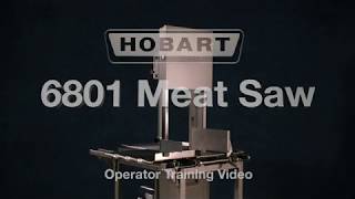 6801 Meat Saw Operator Training Video F40956 (03-20)