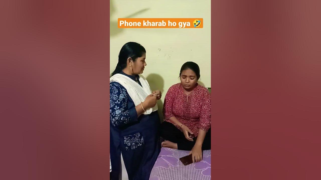 Mobile Kharab Ho Gaya shorts viral trending funny comedy mera-mobile-kharab-hogya-day-24-sami-tahir-youtube