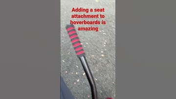Hoverboard seat attachment