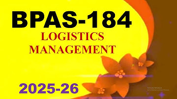 IGNOU BPAS-184 Solved Assignment English Medium 2025-26 For July 2025 and January 2026 Sessions