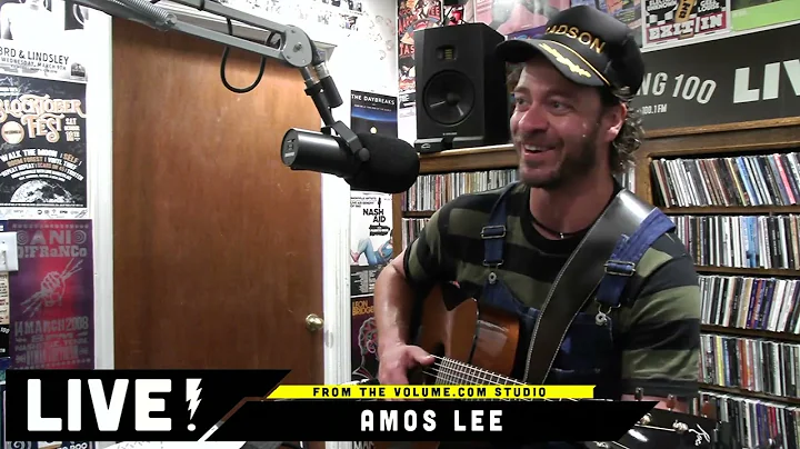 Amos Lee Performing Worry No More, "Violin," and S...