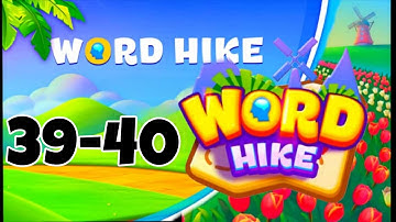 WORD HIKE Inventive Crossword level 39 40