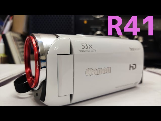 CANON ivis HF R Video camera ビデオ カメラ キャノン   YouTube