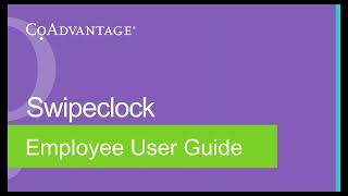 Swipeclock Employee User Guide With Schedule Net Worth