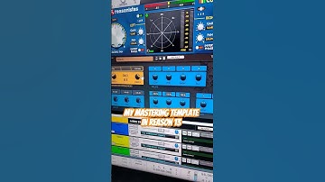 Chris Holyman  |  Mastering Template In Reason 13 #reasonstudio #dawwars